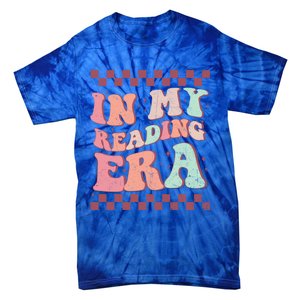 Retro Groovy In My Reading Era Book Lovers Book Reader Gift Tie-Dye T-Shirt