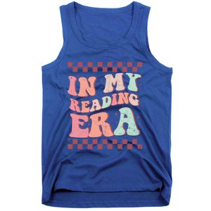 Retro Groovy In My Reading Era Book Lovers Book Reader Gift Tank Top