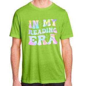 Retro Groovy In My Reading Era Book Lovers Book Reader Gift Adult ChromaSoft Performance T-Shirt