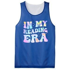 Retro Groovy In My Reading Era Book Lovers Book Reader Gift Mesh Reversible Basketball Jersey Tank