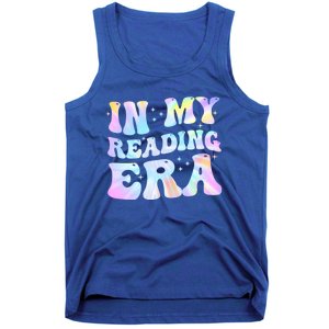 Retro Groovy In My Reading Era Book Lovers Book Reader Gift Tank Top