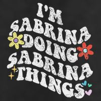 Retro Groovy Im Sabrina Doing Sabrina Things Funny MotherS 7 Panel Mesh Trucker Snapback Hat