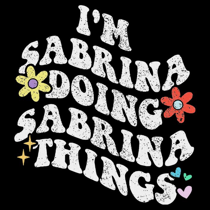 Retro Groovy Im Sabrina Doing Sabrina Things Funny MotherS Backpack