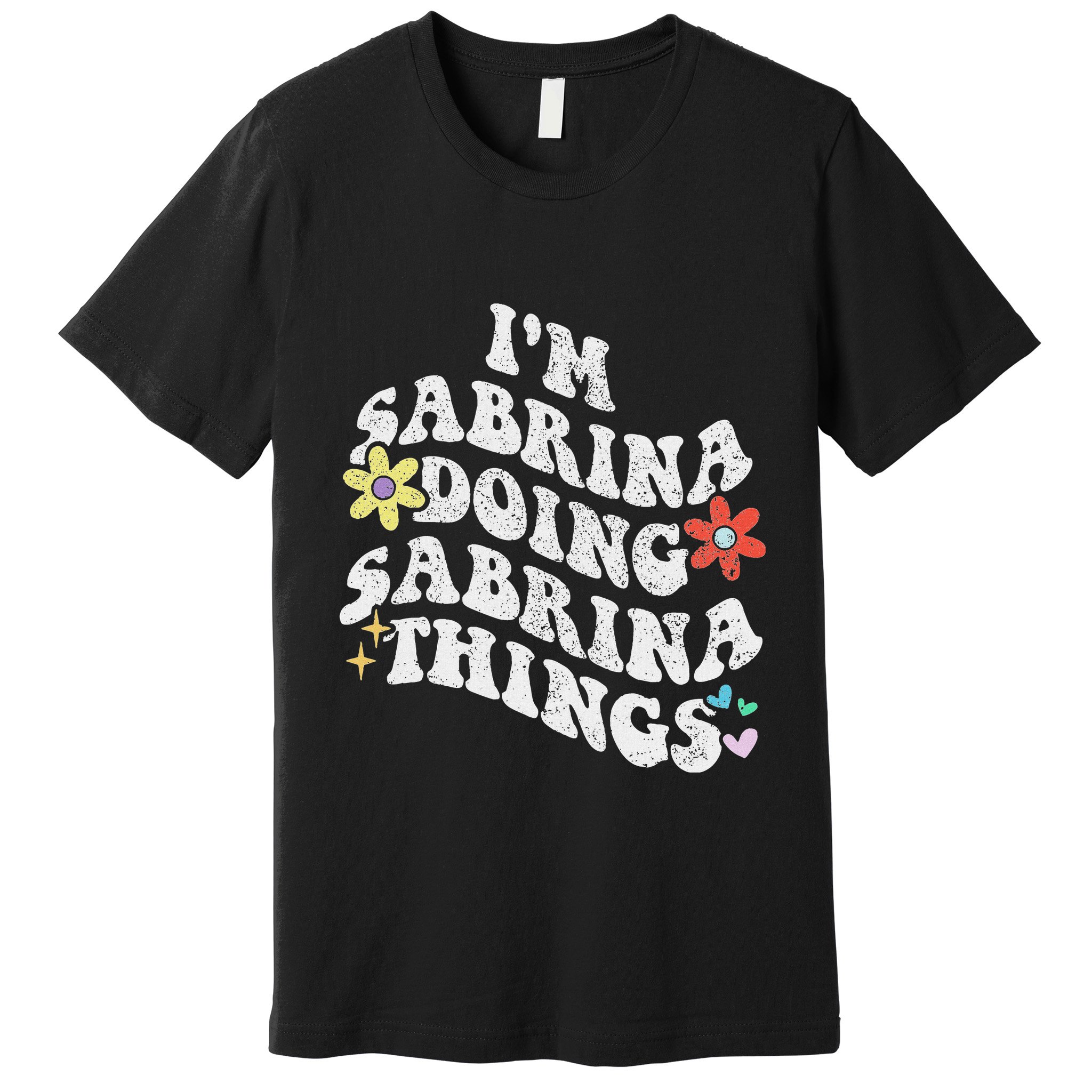 Retro Groovy Im Sabrina Doing Sabrina Things Funny MotherS Premium T-Shirt