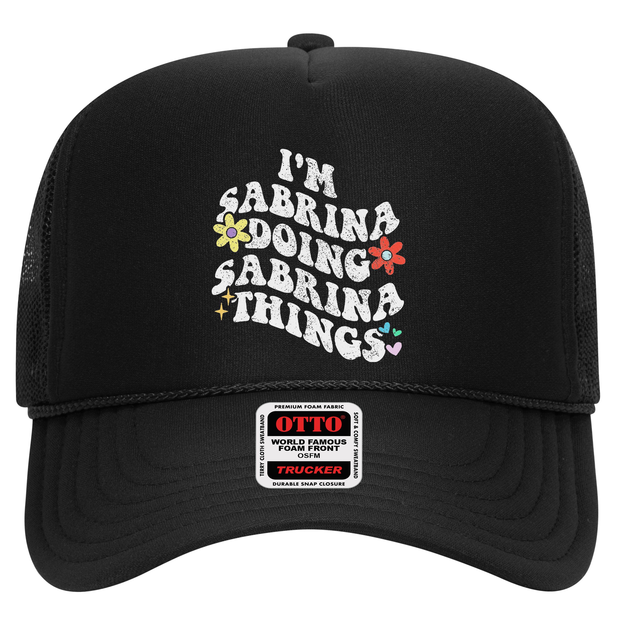 Retro Groovy Im Sabrina Doing Sabrina Things Funny MotherS Hat