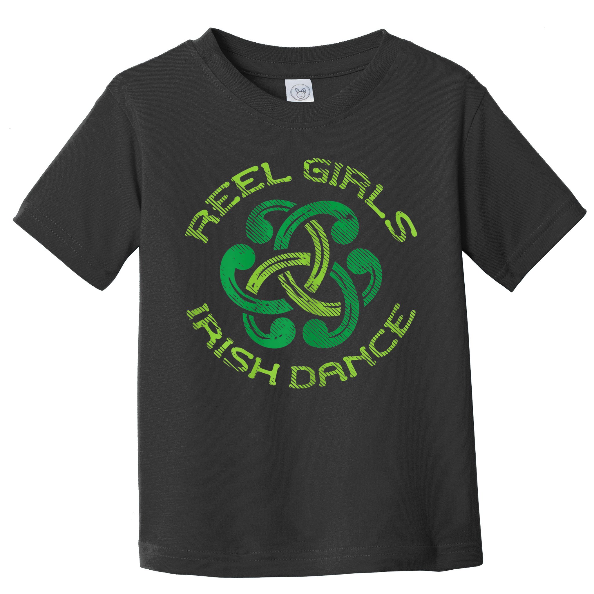 Reel Girl Irish Dance St Patricks Day Ceili Dancer Girl Toddler T-Shirt