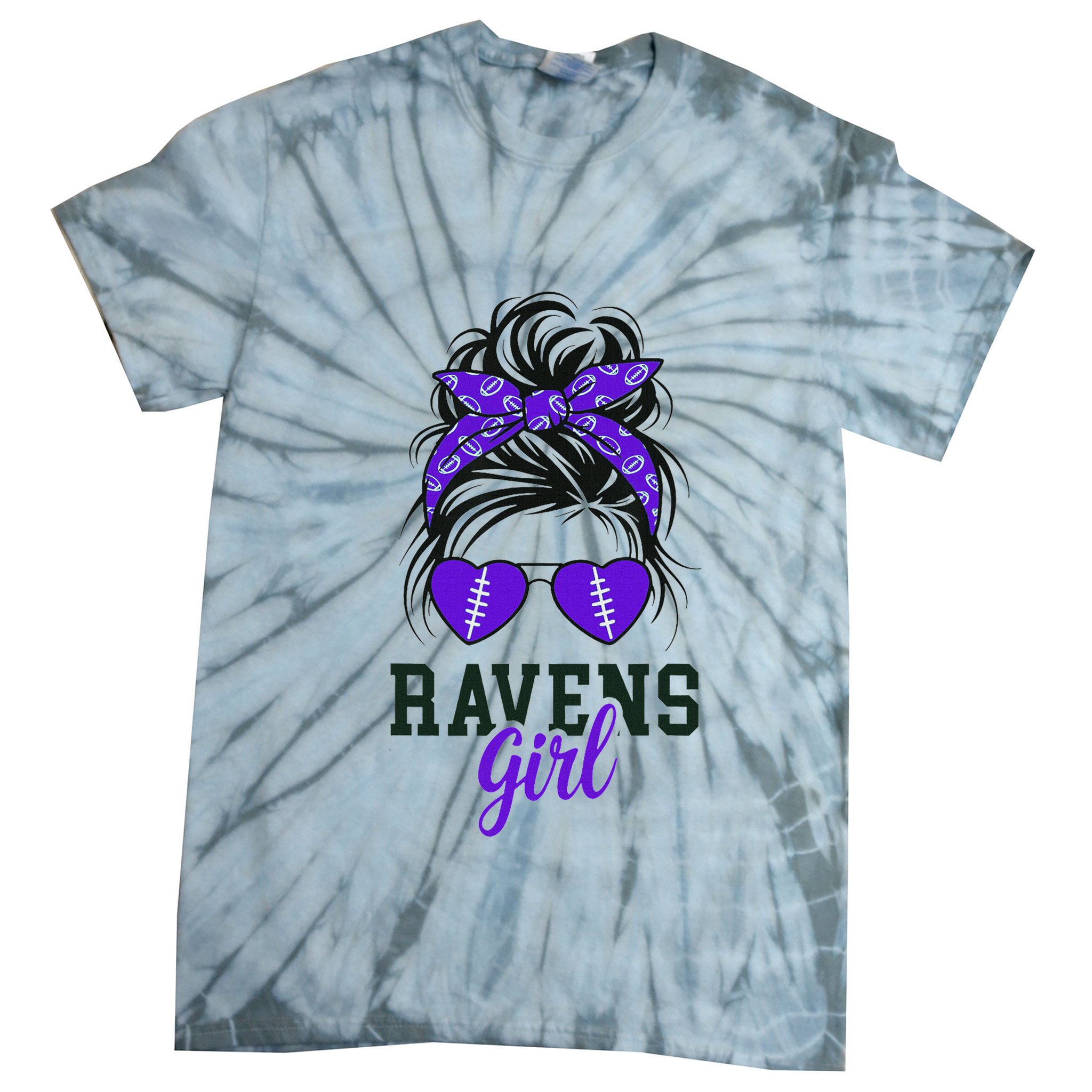 R.A.V.E.N.S Girl Just A Girl Who Loves Tie-Dye T-Shirt