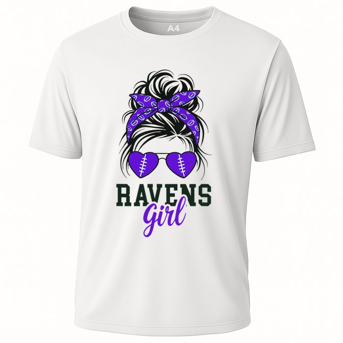 R.A.V.E.N.S Girl Just A Girl Who Loves Cooling Performance Crew T-Shirt