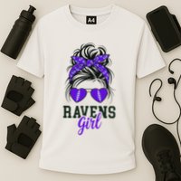R.A.V.E.N.S Girl Just A Girl Who Loves Cooling Performance Crew T-Shirt
