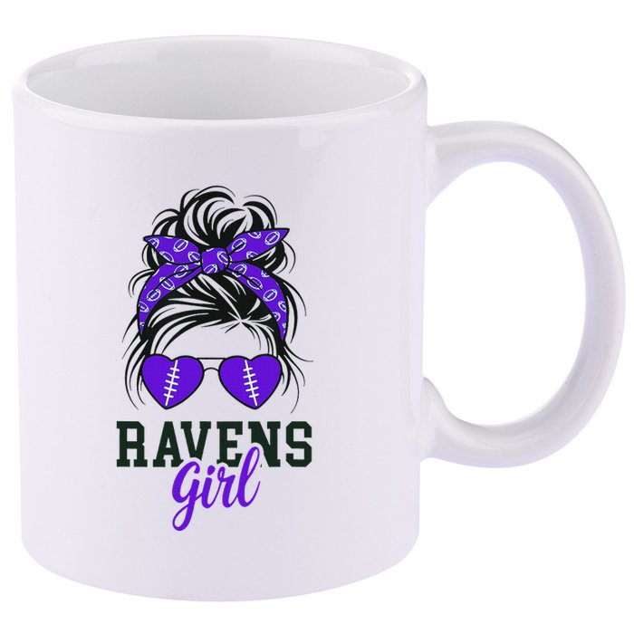 R.A.V.E.N.S Girl Just A Girl Who Loves 11oz C Handle Ceramic Mug