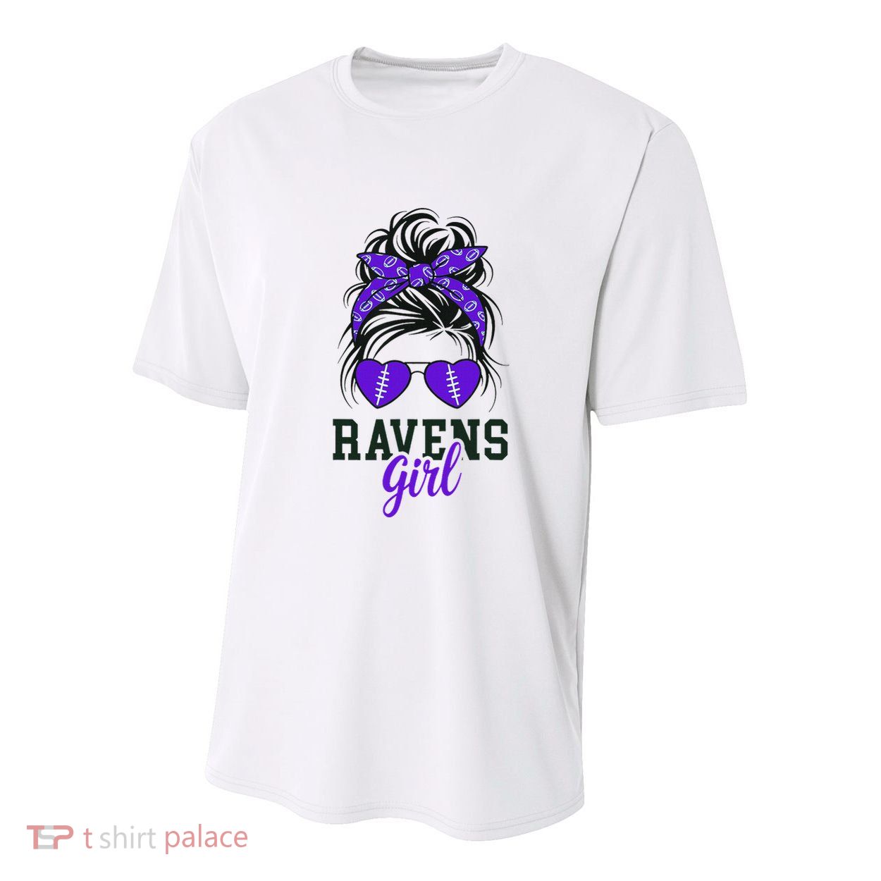 R.A.V.E.N.S Girl Just A Girl Who Loves Youth Performance Sprint T-Shirt