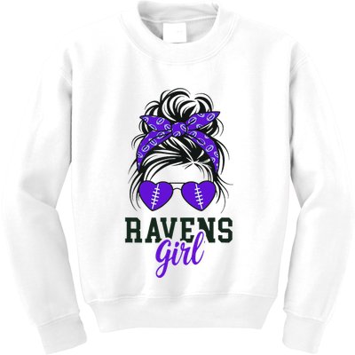 R.A.V.E.N.S Girl Just A Girl Who Loves Kids Sweatshirt