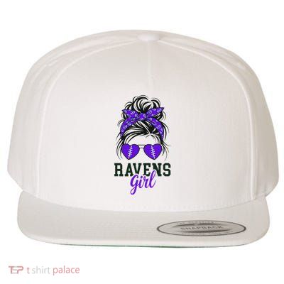 R.A.V.E.N.S Girl Just A Girl Who Loves Wool Snapback Cap