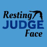 Resting Gymnastics Judge Face Raglan Baseball Tie Dye Hoodie