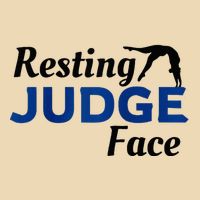 Resting Gymnastics Judge Face Raglan Baseball Zip Tote Bag