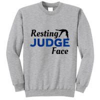 Resting Gymnastics Judge Face Raglan Baseball Tall Sweatshirt
