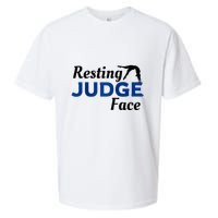 Resting Gymnastics Judge Face Raglan Baseball Sueded Cloud Jersey T-Shirt