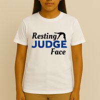 Resting Gymnastics Judge Face Raglan Baseball T-Shirt