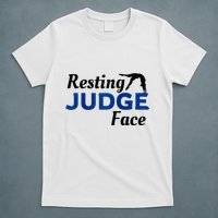 Resting Gymnastics Judge Face Raglan Baseball T-Shirt