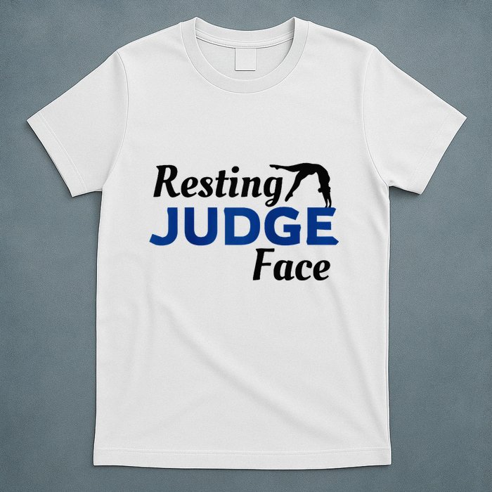 Resting Gymnastics Judge Face Raglan Baseball T-Shirt