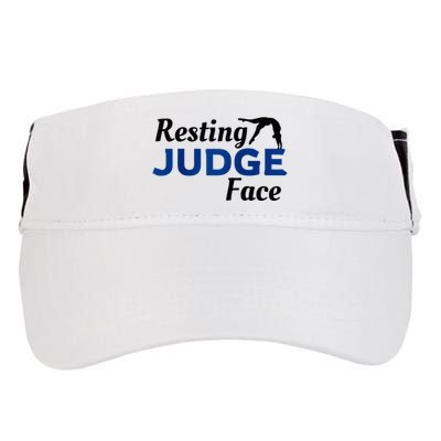 Resting Gymnastics Judge Face Raglan Baseball Adult Drive Performance Visor