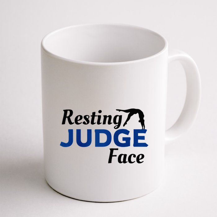 Resting Gymnastics Judge Face Raglan Baseball Mug