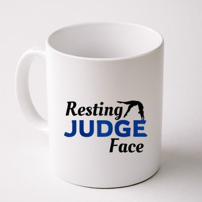 Resting Gymnastics Judge Face Raglan Baseball Mug