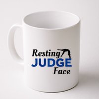 Resting Gymnastics Judge Face Raglan Baseball Mug
