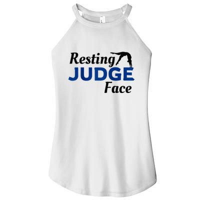 Resting Gymnastics Judge Face Raglan Baseball Women's Perfect Tri Rocker Tank