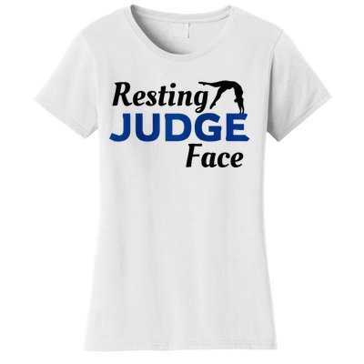 Resting Gymnastics Judge Face Raglan Baseball Women's T-Shirt