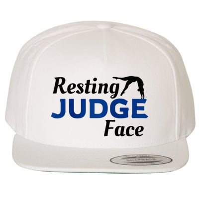 Resting Gymnastics Judge Face Raglan Baseball Wool Snapback Cap