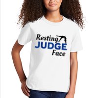 Resting Gymnastics Judge Face Raglan Baseball Kids T-Shirt