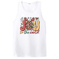 Retro Groovy Joy To The World Disco Ball Doodle Dots PosiCharge Competitor Tank