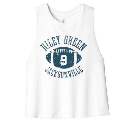 Riley Green Jacksonville Women's Racerback Cropped Tank