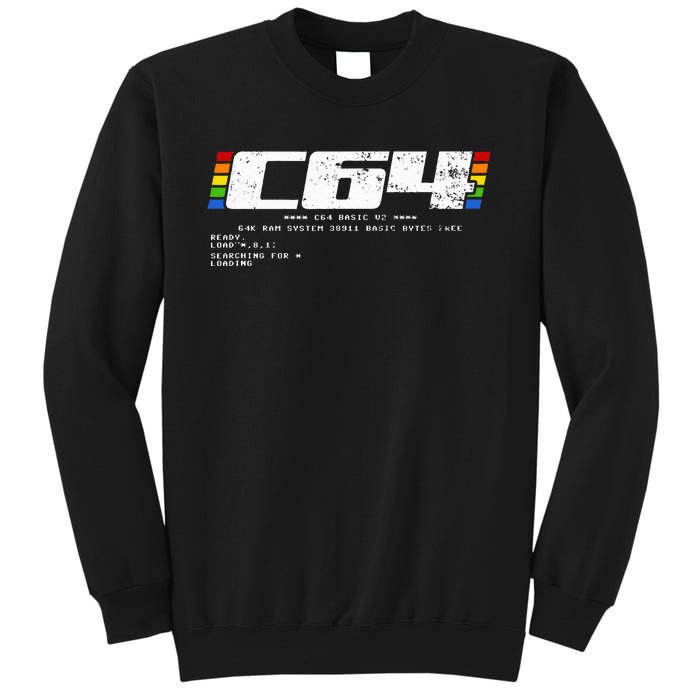 Retro Gaming Konsole C64 Computer Ready Sweatshirt