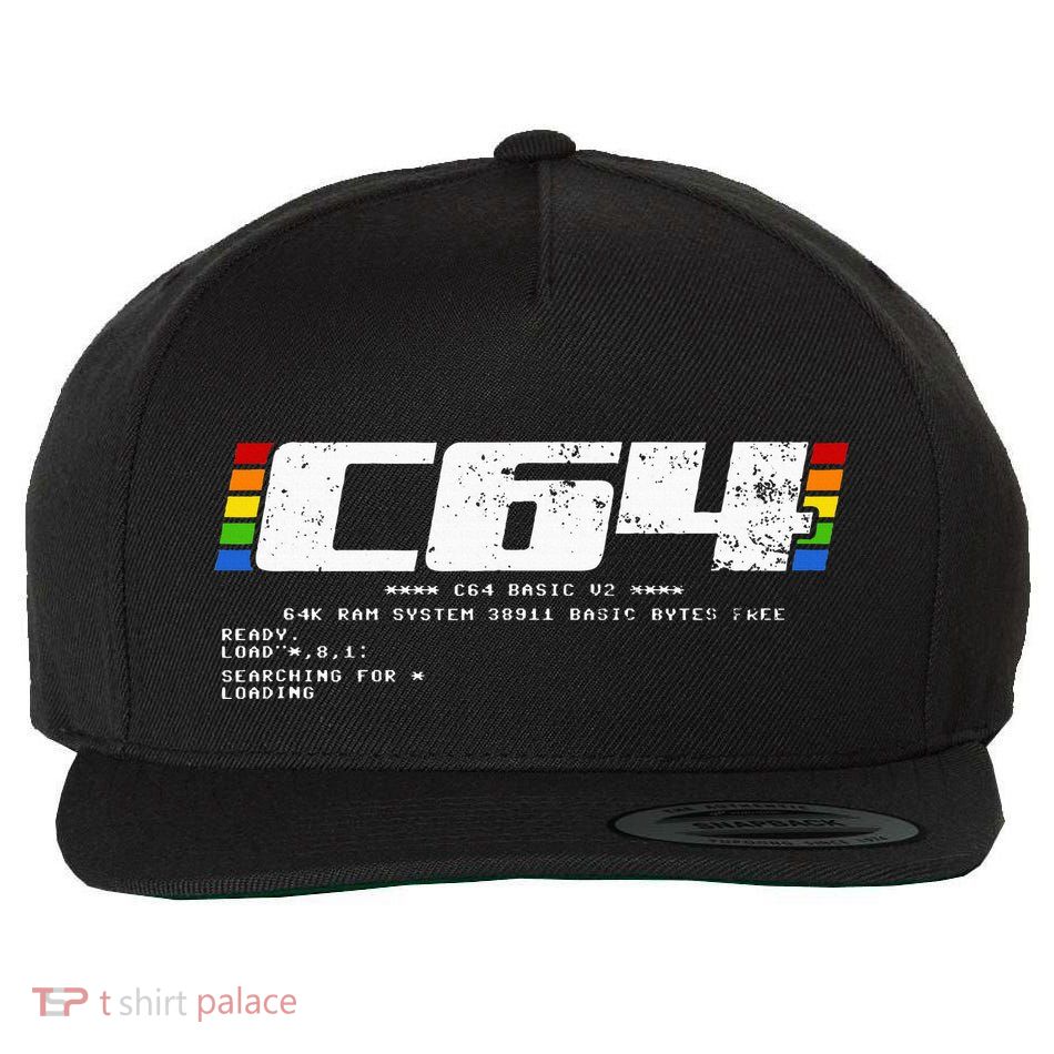 Retro Gaming Konsole C64 Computer Ready Wool Snapback Cap