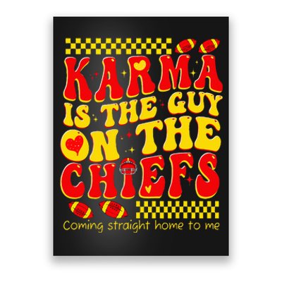 Retro Groovy Karma Is the Guy on the Chief Poster