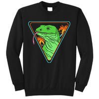 Retro Geometric Komodo Monitor Lizard Lover Komodo Dragon Sweatshirt