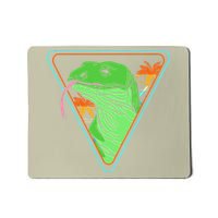 Retro Geometric Komodo Monitor Lizard Lover Komodo Dragon Mousepad
