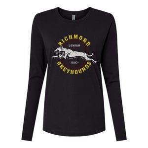 Richmond Greyhounds Lon Don 1897 Lasso AFC Richmond Believe Womens Cotton Relaxed Long Sleeve T-Shirt