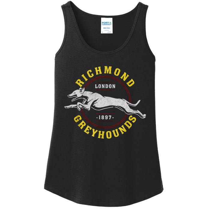 Richmond Greyhounds Lon Don 1897 Lasso AFC Richmond Believe Ladies Essential Tank