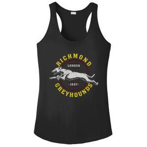 Richmond Greyhounds Lon Don 1897 Lasso AFC Richmond Believe Ladies PosiCharge Competitor Racerback Tank