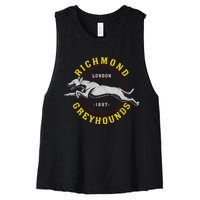 Richmond Greyhounds Lon Don 1897 Lasso AFC Richmond Believe Women's Racerback Cropped Tank