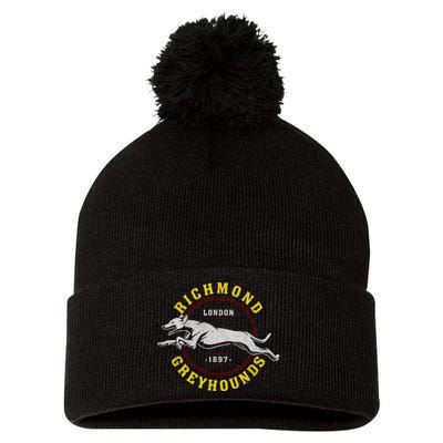 Richmond Greyhounds Lon Don 1897 Lasso AFC Richmond Believe Pom Pom 12in Knit Beanie