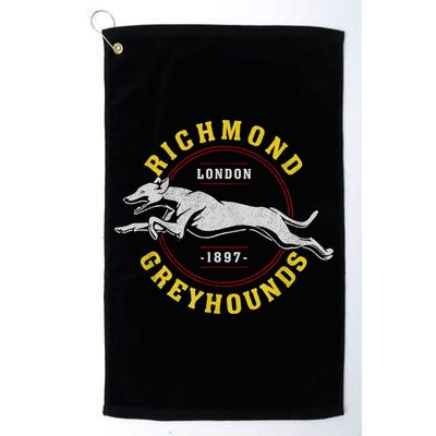 Richmond Greyhounds Lon Don 1897 Lasso AFC Richmond Believe Golf Towel