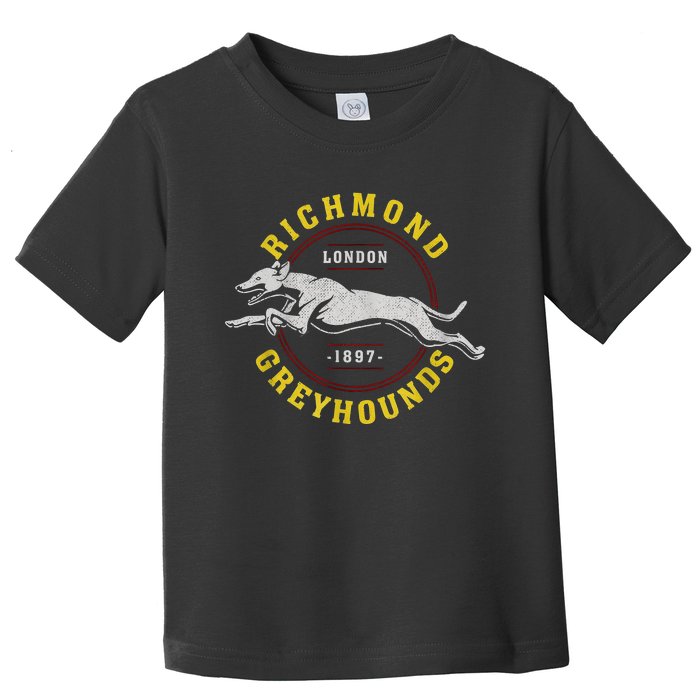 Richmond Greyhounds Lon Don 1897 Lasso AFC Richmond Believe Toddler T-Shirt