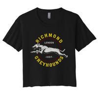 Richmond Greyhounds Lon Don 1897 Lasso AFC Richmond Believe Women's Crop Top Tee