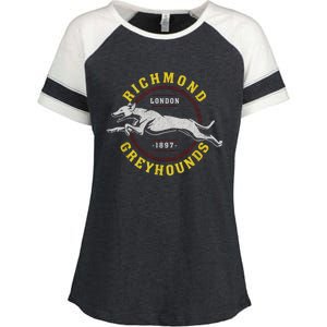 Richmond Greyhounds Lon Don 1897 Lasso AFC Richmond Believe Enza Ladies Jersey Colorblock Tee