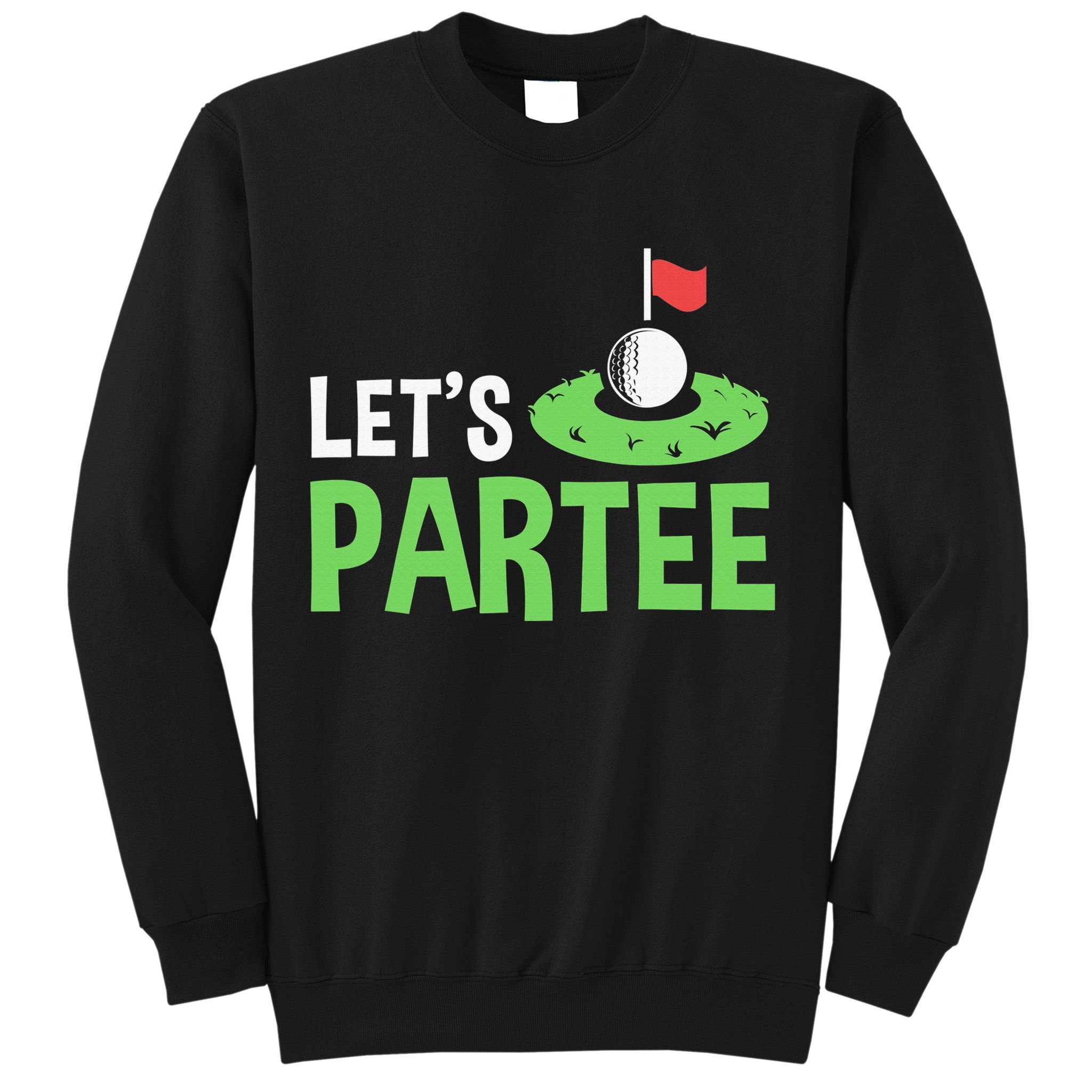 Retro Golf League Gift Pun Lets Partee Vintage Sweatshirt
