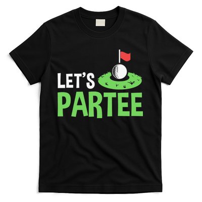 Retro Golf League Gift Pun Lets Partee Vintage T-Shirt